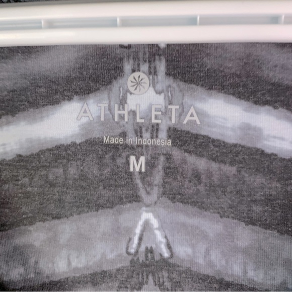 Athleta Adrianna Gray Criss Cross Front Athletic Dress Size M - Picture 8 of 9